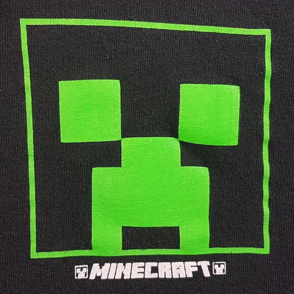 MINECRAFT Tee Shirt Unisex Kids Small US S Time to Mine Video Game Boys Girls - Picture 4 of 16